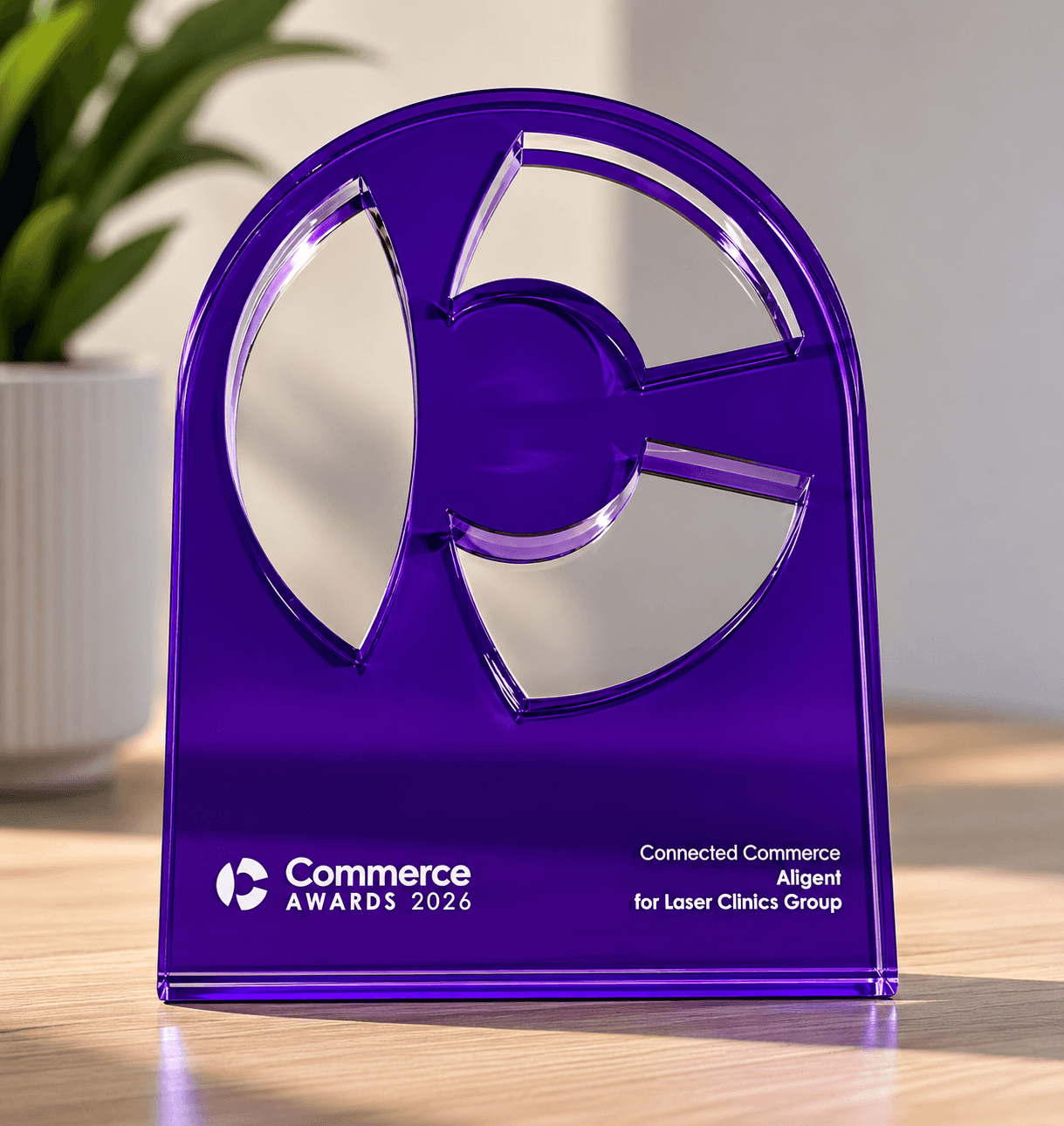 We Won! Aligent Takes Out the BigCommerce Connected Commerce Award 2026. Background Image