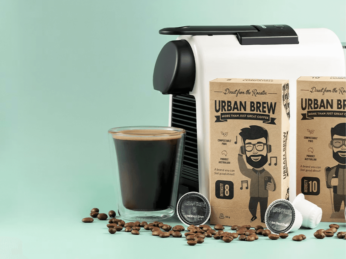 Urban Brew Background Image